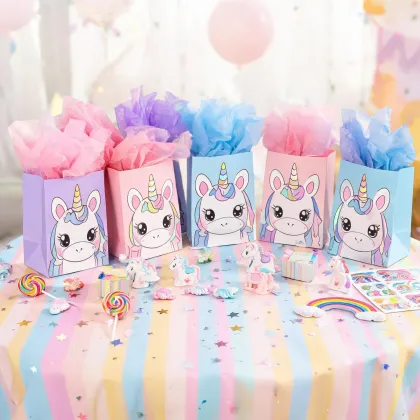 Unicorn party bags