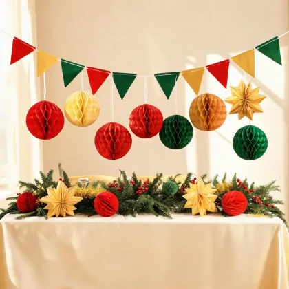 Seasonal party decorations