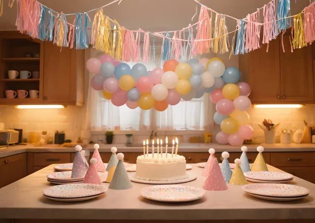 Home birthday party
